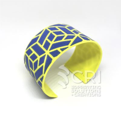 Bracciale Illusion Cube stampa 3d